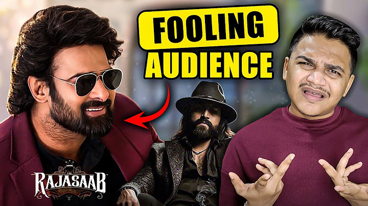 The RajaSaab Glimpse Teaser Trailer REVIEW | Suraj Kumar