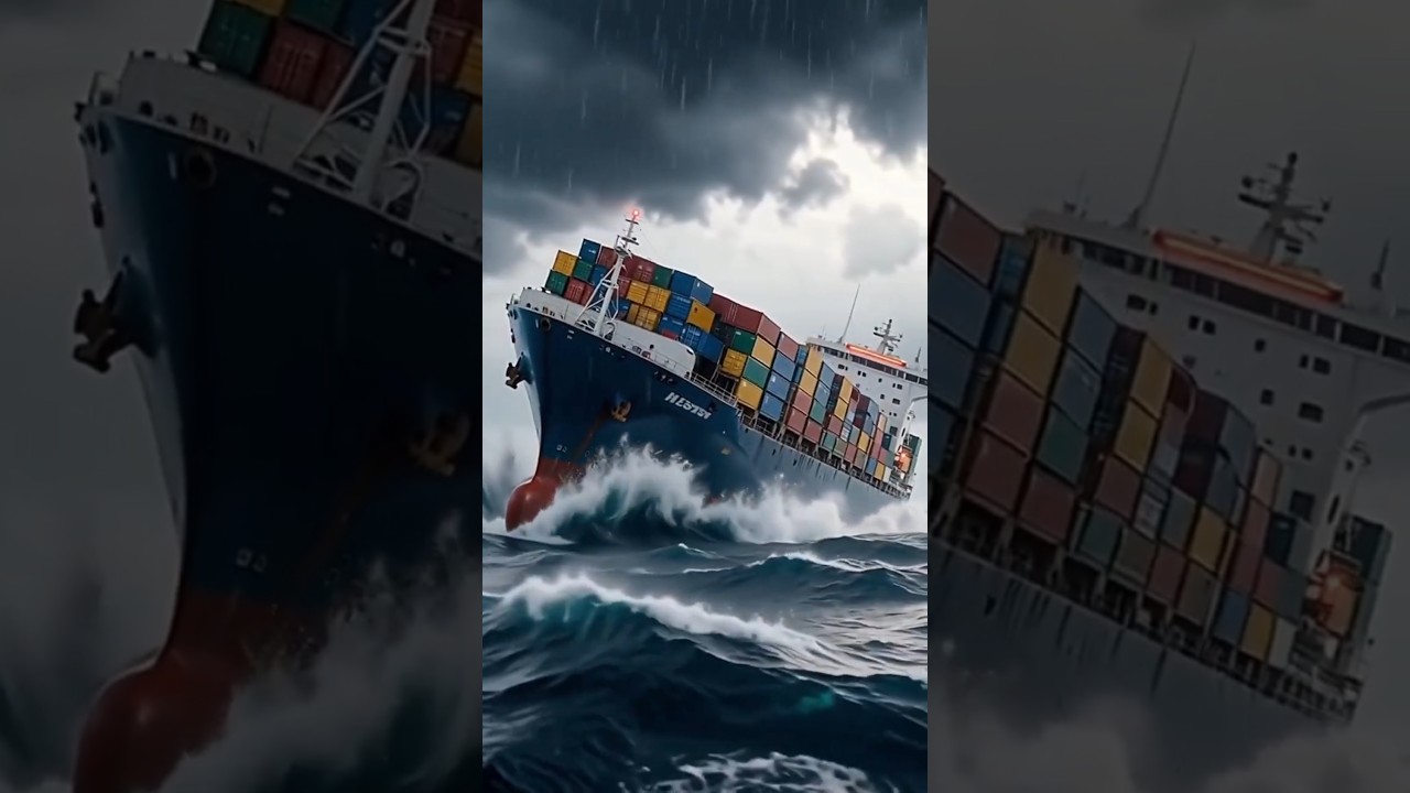 Cargo ship disaster 