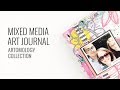 Mixed Media Art Journal Process | Spellbinders Jane Davenport Artomology