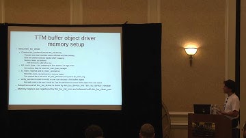 2011 SouthEast LinuxFest - James Simmons - Implementation of KMS