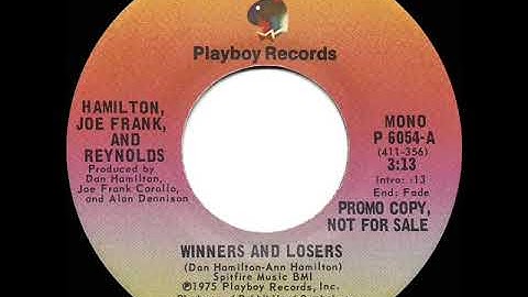 1976 Hamilton, Joe Frank & Reynolds - Winners And Losers (mono radio promo 45)