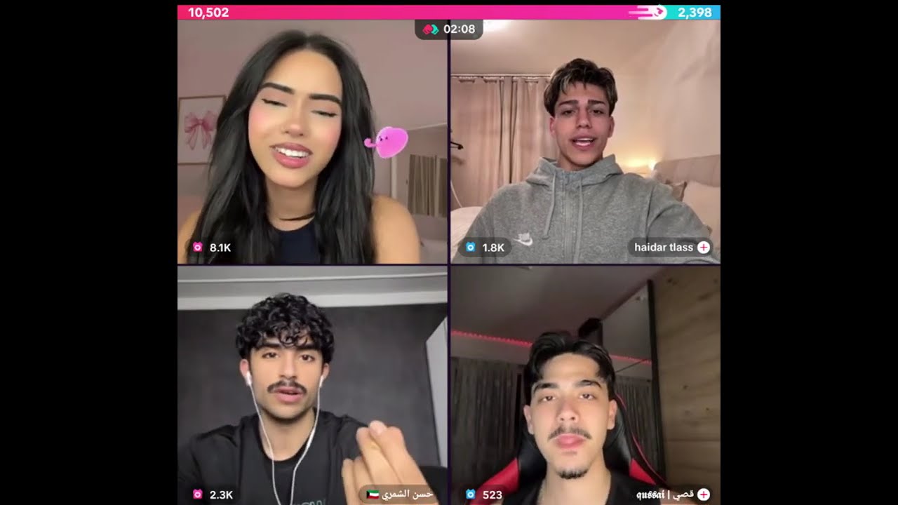 هيام مع الثلاثي حسن الشمري وحيدر وقصي جولات وفعاليات وعرض العضلات فول ضحك