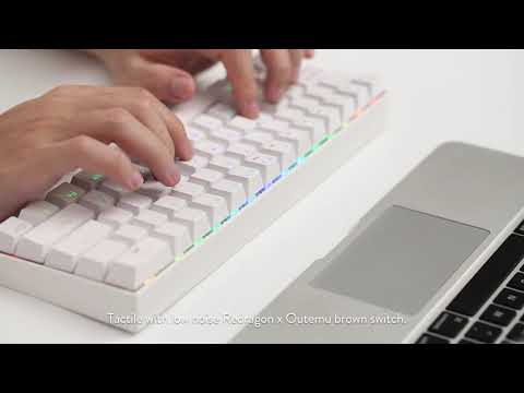 Redragon K530 Draconic! (White & Black) | The best budget 60 mechanical keyboard