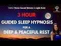 3 hour guided sleep hypnosis for deep  peaceful rest  theta waves  light rain  tansyforrestcom