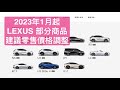 LEXUS 部分商品建議零售價價格調整【夜間新聞】