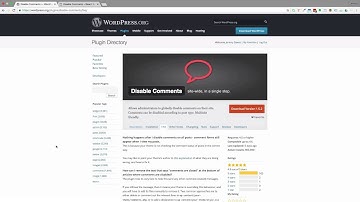 Disable Comments - WordPress Plugin Review