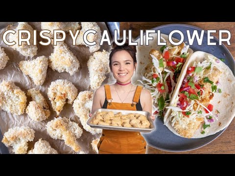 Crispy Breaded Cauliflower Tacos Air Fryer Recipe