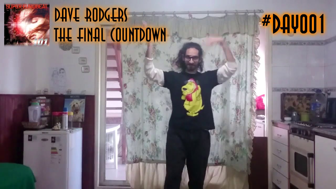 パラパラ】The Final Countdown / Dave Rodgers [Day 001] - YouTube