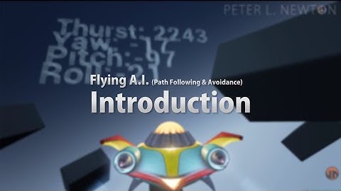 Unreal Engine 4 Flying AI Project Introduction 2/2