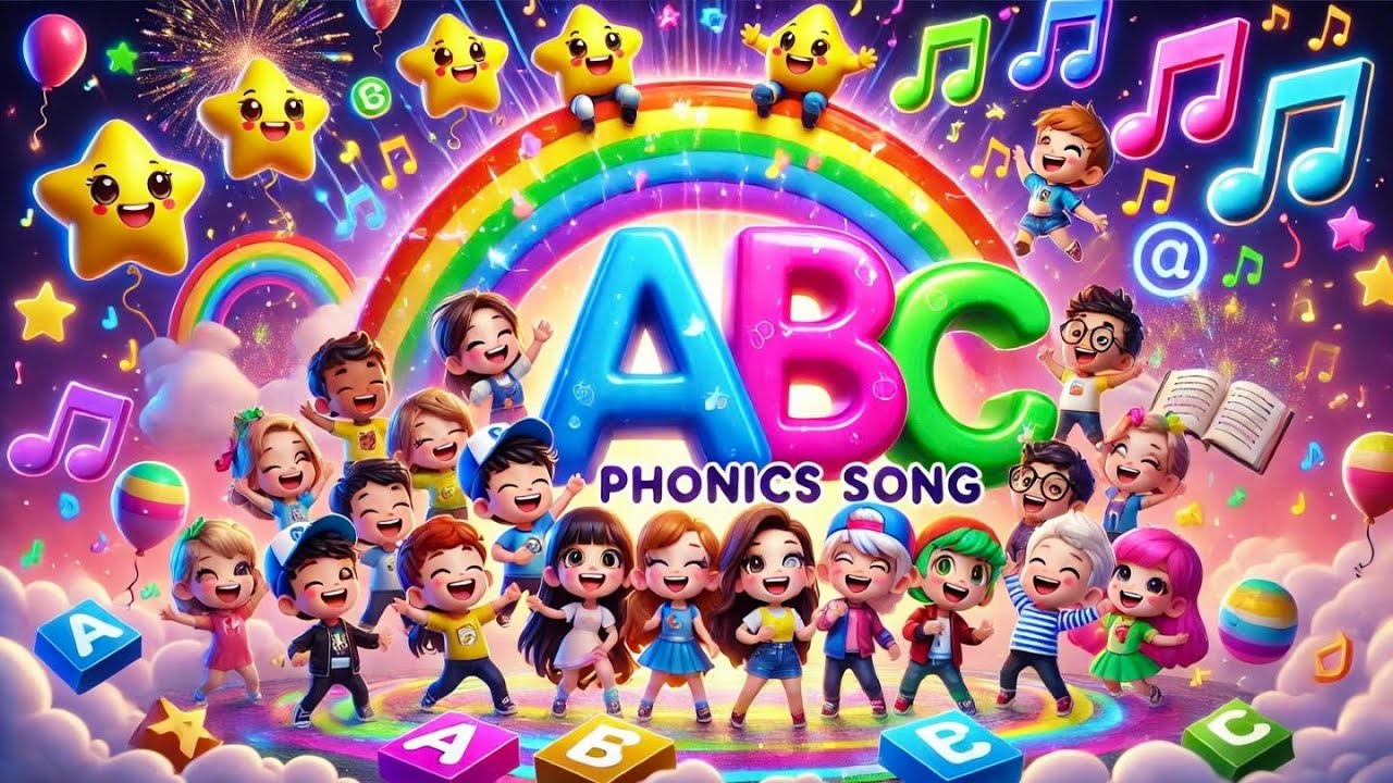 ABC Phonics Song 🎶 | Learn Alphabet A to Z with Fun & Music ...