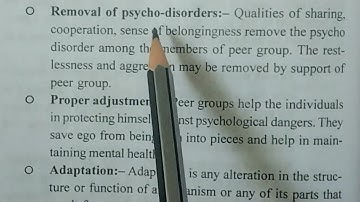 Influence of Peer Group on Identity Formation // Understanding the Self // B.Ed.