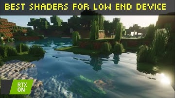 Top 5 Shaders For Low End Device In Minecraft || For 1.14,1.15 and 1.16