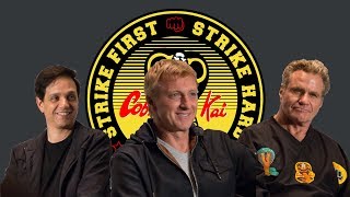 Cobra Kai - William Zabka - Martin Kove - Ralph Macchio - Karate Kid Panel