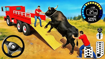 New Farm Animal Truck Transport Simulator Game - Animal Transport Truck 3D - Android Gameplay