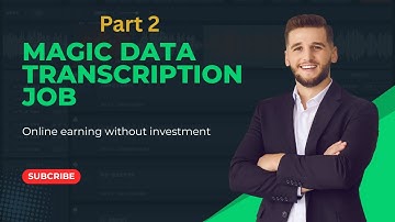Magic data transcription for beginners part 2 #magicdata #transcriotion #onlimework