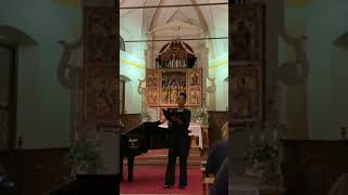 Singing Ave Maria by Schubert | Live in Italy | #shorts | #sopranonotesshorts