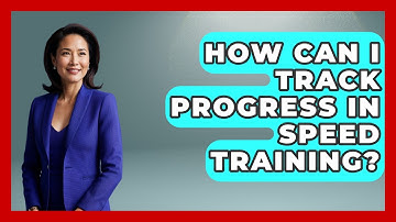 How Can I Track Progress in Speed Training? | All Sorts Of Running