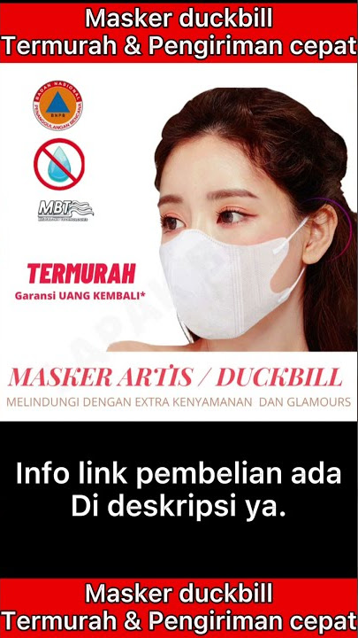 TERMURAH!!! Masker duckbill termurah di shopee #shorts #shopee