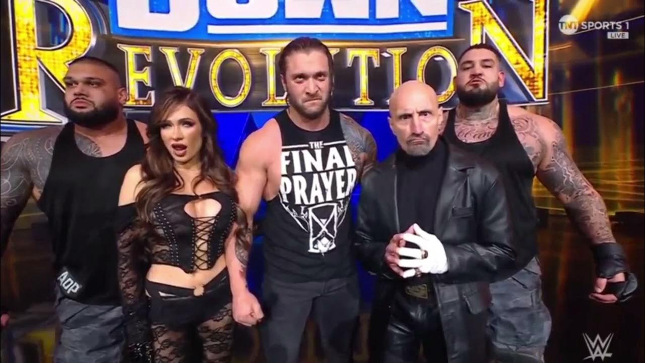 AOP RETURN ON WWE SMACKDOWN WITH KARRION KROSS TO ATTACK BOBBY LASHLEY