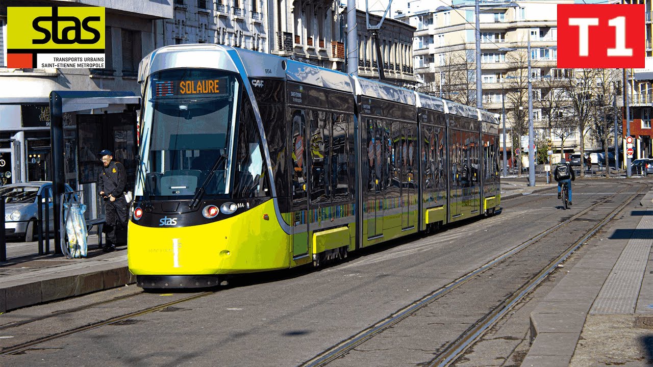 Le Tramway T1 de la STAS