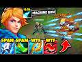 Ezreal but I have a Machine Gun that mows down the enemies (200+ ABILITY HASTE)