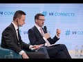 Mateusz Morawiecki na panelu dyskusyjnym premierów V4