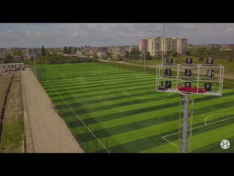 ფოთის საფეხბურთო სკოლის ტერიტორიაზე ტექნიკური ცენტრის მშენებლობა  მიმდინარეობს 05 06 20