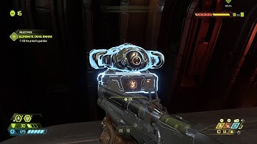 How To Get The Modbot Weapon Upgrade - Doom Eternal Doom Hunter Base Collectible Location