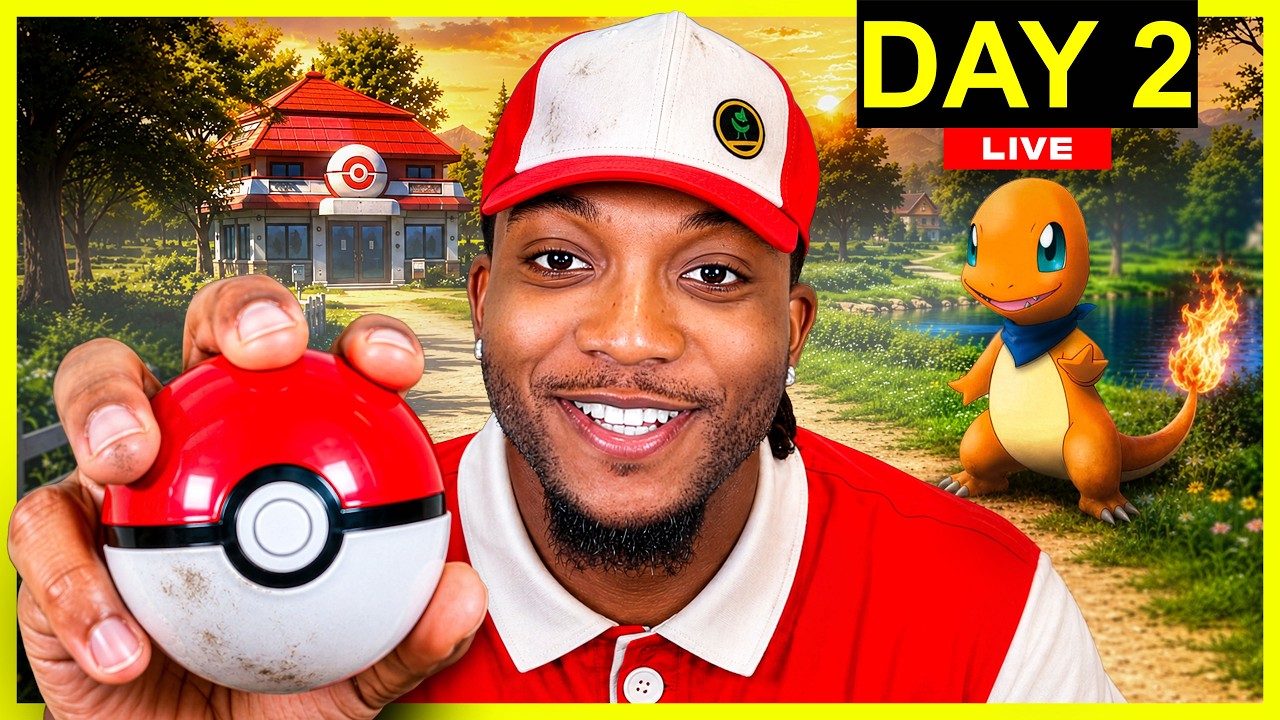 NOT GETTING OFF UNTIL I BEAT MY FIRST HARDCORE POKEMON NUZLOCKE (RADICAL RED) (DAY 2)