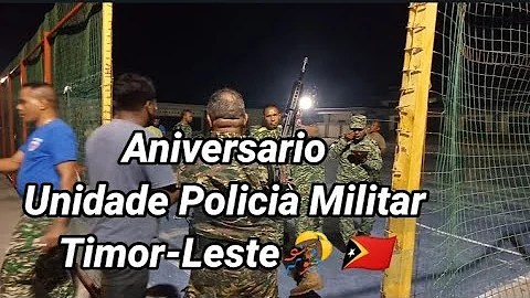 Momento Aniversario Policia Militar (PM) 🇹🇱