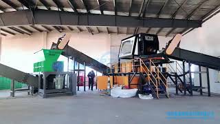 Msw recycling and sorting plant household waste sorting equipment #wastemanagement