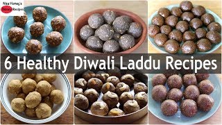 6 Healthy & Easy Diwali Laddu Recipes - Diwali Recipes - Ladoo Recipes | Skinny Recipes
