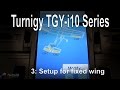 (3/3) Turnigy TGY-i10 Radio Series: Setting up for fixed wing (plane, wing or glider)