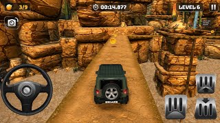 🔥 Impossible Car Stunt Game Level 6 🚙 Narrow Bridge Challenge | Extreme Driving Gameplay