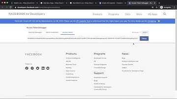 How to Get Facebook Access Token | Wise Church WordPress Theme