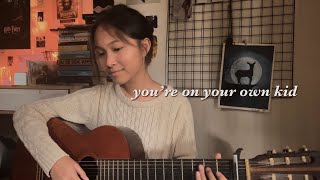 you're on your own kid - taylor swift (cover) Resimi