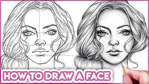 How to Draw Faces for Beginners  [ Basic Proportio...