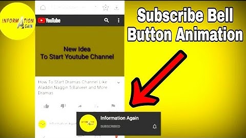 How To Make Subscribe Bell Intro Animation in Kinemaster