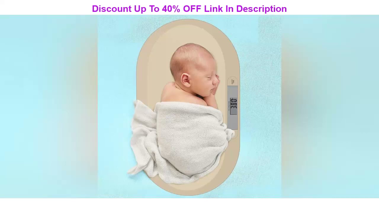 Best Promo Avec Maman - Baby Weight Scale | Up to 44 lb - Baby Scale Digital Display and Tare Funct