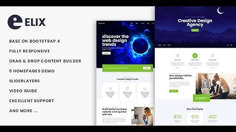 Existing Installtion - Elix - Responsive Business Service Drupal 9 Theme