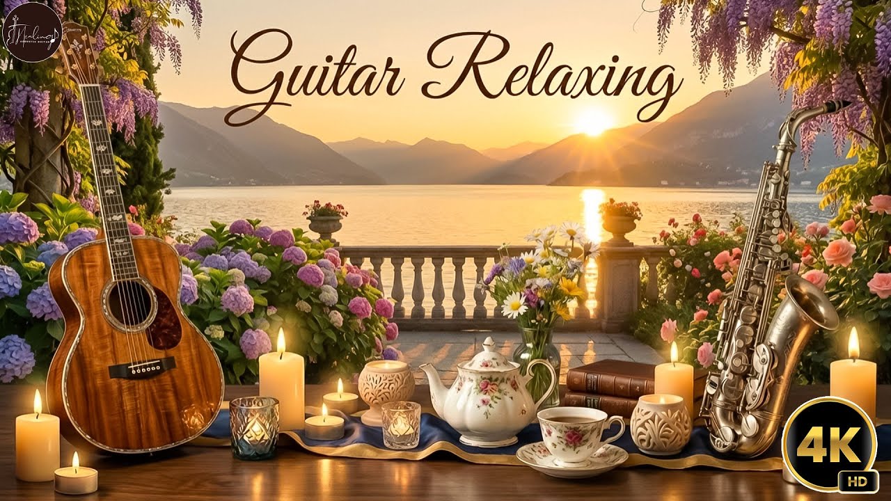 The World's Best Guitar Music - Moments And Enjoying Peaceful Life, Relaxing Guitar - Saxophone