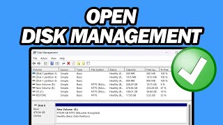 how to open disk management in windows 11/10 | fast and easy