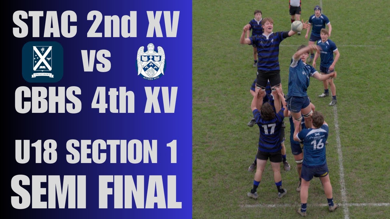 St Andrews 2nd XV Vs CBHS 4th XV Semi Final U18 Section 1 17th August