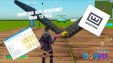HOW TO FIX WOOTING DOUBLE MOVEMENT IN FORTNITE! 2022