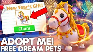 New Year Special 2026You Have 24 Hours To Get Your Dream Pets For Free Adopt Me Roblox