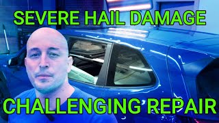 Is This The Worst Hail Damage To PDR? | 3 Day Repair | Subaru Forester