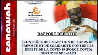 Publication des rapports: l'analyse pointue de Babacar Mboup...