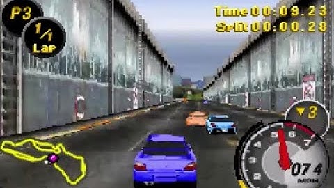 NFS Most Wanted GBA - Part 46 - Race #38 - 5th Precinct (R) (Circuit)