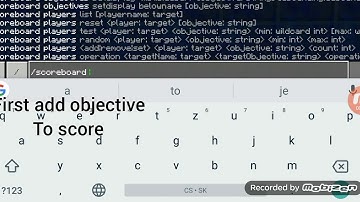 How to use scoreboard in Minecraft 1.7+