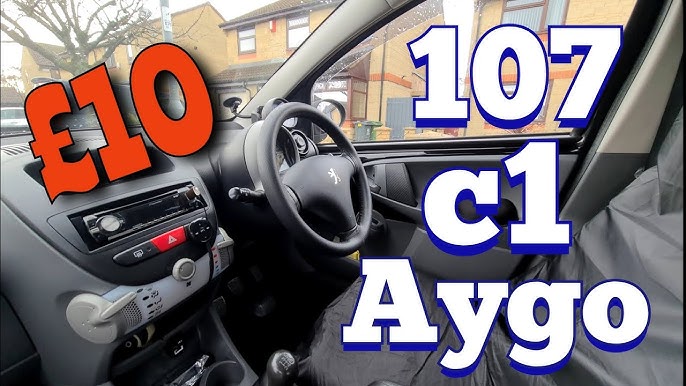 Install Gps Ecran Carplay Toyota Aygo Bluetooth Citroen C1 Peugeot 107 (  Aliexpres ) - Youtube